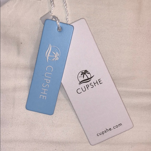 Cupshe Palm Leaf Tie Blini Set - Picture 8 of 8